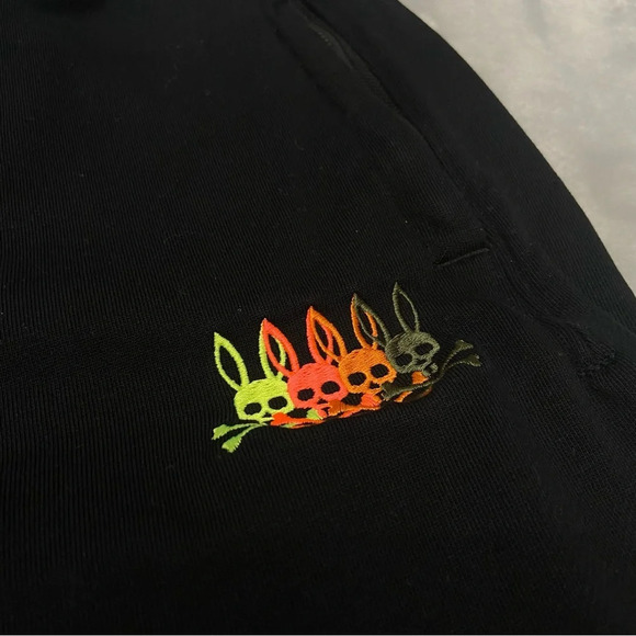 Psycho Bunny Lafayette Black Jogger Sweatpants - 27387 - Picture 6 of 11